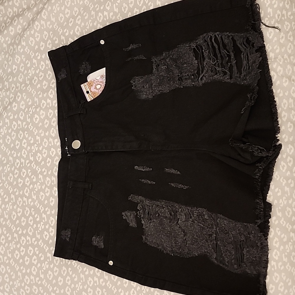 Womans denim shorts